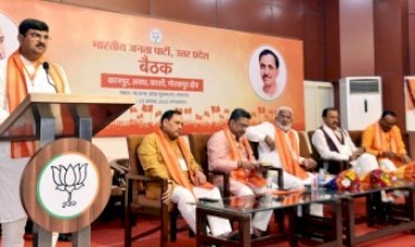 नवनियुक्त महामंत्री धर्मपाल पहुंचे लखनऊ, बोले, संगठन का विस्तार अनवरत रहेगा जारी