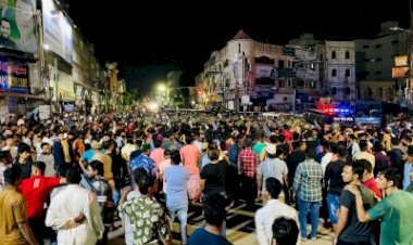 हैदराबाद में बीजेपी विधायक राजा सिंह के खिलाफ विरोध प्रदर्शन जारी