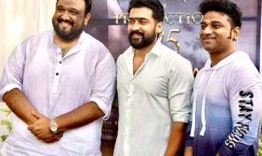 तमिल अभिनेता सूर्या ने अपनी नई फिल्म की शूटिंग शुरू की