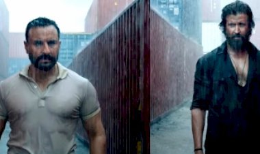 विक्रम वेधा का टीजर हुआ जारी, फिल्म में ऋतिक और सैफ का जोरदार एक्शन