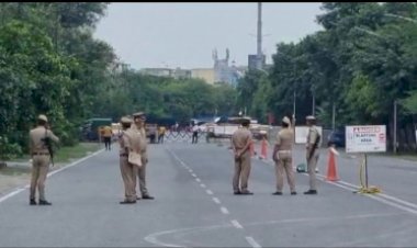 अंतिम चरण में है ट्विन टावर को गिराने की तैयारियां, पुलिस कमिश्नर ने आसपास के इलाके की सुरक्षा और ट्रैफिक का लिया जायजा