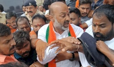 तेलंगाना भाजपा ने टीआरएस, एआईएमआईएम पर अशांति पैदा करने की साजिश का लगाया आरोप