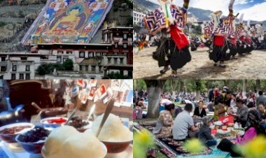 दही, बौद्ध प्रदर्शनी और तिब्बती ओपेरा की दावत - शोतुन महोत्सव