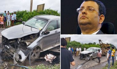 टाटा संस के पूर्व चेयरमैन साइरस मिस्त्री की कार एक्सीडेंट में मौत, हादसे का वीडियो आया सामने