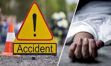 परिवार पर काल बनकर आया टैंकर, पिता-पुत्री और  भाई को कुचला, तीनों की मौत, घर में मचा कोहराम