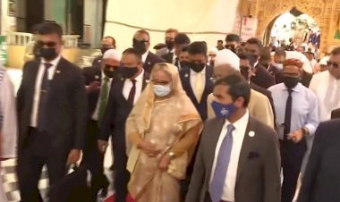 बांग्लादेश की प्रधानमंत्री शेख हसीना ने की अजमेर शरीफ दरगाह में ज़ियारत, Watch Video