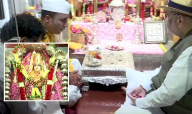 गृह मंत्री अमित शाह पहुंचे भारत-पाक बॉर्डर पर तनोट माता मंदिर, की पूजा-अर्चना, बीएसएफ ऑफिसर्स इंस्टीट्यूट में बिताई रात