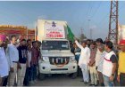 गोसेवकों की मांग पर विधायक कोष से उपलब्ध करवाई गई पशु एम्बूलेंस का विधायक ने किया लोकार्पण 