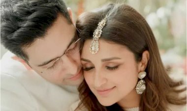 राघव चड्डा-परिणीति चोपड़ा ने लिए फेरे, उदयपुर के द लीला पैलेस में हुई शादी।