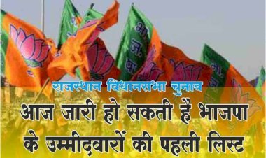 आज जारी हो सकती है भाजपा भाजपा के उम्मीदवारों  (BJP Candidates)   की पहली लिस्ट।