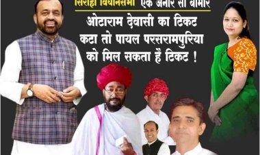 ओटाराम देवासी का टिकट कटा तो पायल परसरामपुरिया हो सकती है उम्मीदवार!