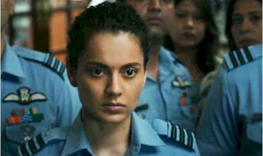 वायुसेना दिवस पर कंगना रणौत की फिल्म तेजस का ट्रेलर जारी, वायु सेना के साहस  और बलिदान की कहानी।