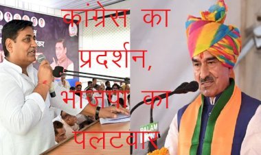 कांग्रेस प्रदेशाध्यक्ष गोविंद सिंह डोटासरा ने अडानी और सेबी मामले में भाजपा पर लगाया घोटाले का आरोप, भाजपा प्रदेशाध्यक्ष मदन राठौड ने कांग्रेस पर देश की जनता को गुमराह करने का लगाया आरोप