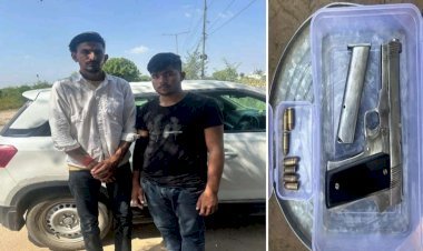 मुख्यमंत्री भजनलाल शर्मा की एंटी गैंगस्टर टास्क फोर्स ने लूट से पहले 2 बदमाशों को हथियार के साथ किया गिरफ्तार