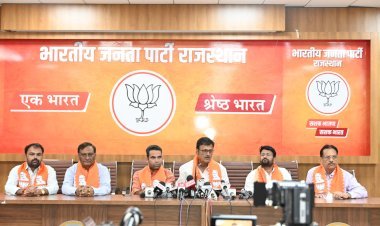 राज्य के इतिहास में पहली बार भर्ती कैलेंडर जारी कर मुख्यमंत्री भजनलाल शर्मा ने उठाया ऐतिहासिक कदम, सरकार युवाओं को सरकारी नौकरी देकर उनके सपनों को साकार करने का कर रही है कार्यः- राजेंद्र राठौड़